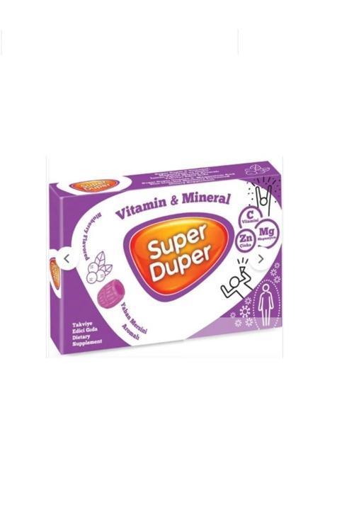 Super Duper Yaban Mersini Vitamin Mineral Bonbon 4 Gr X 14 Adet