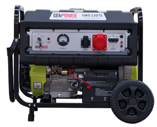 GBG 130 TE Model 13 Kva Benzinli ,ipli/marşlı Tekerlekli Trifaze (380 Volt) Portatif Jeneratör