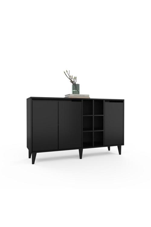 Terra Konsol - Siyah - 3 Kapaklı