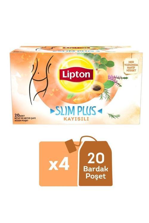 Lıpton Form Plus Kayısılı 20'li Bardak Poset Cay X 4 Adet