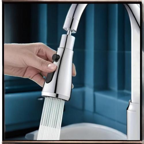 KONİK MUSLUK UCU - MUSLUK BAŞLIĞI 3 FONKSİYONLU KTX-3289