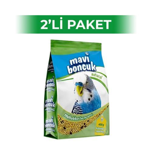 Natural Kabuksuz Muhabbet Kuşu Yemi 400 gr 2 Adet