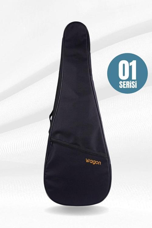 01 Serisi 3/4 Klasik Gitar Çantası - Siyah