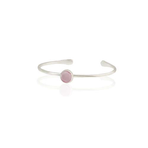 Kadir Jewellery Zirkon Taşlı Ayarlanabilir 925 Ayar Gümüş Kaplama Bilezik