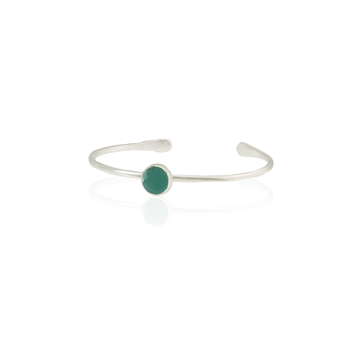 Kadir Jewellery Zirkon Taşlı Ayarlanabilir 925 Ayar Gümüş Kaplama Bilezik