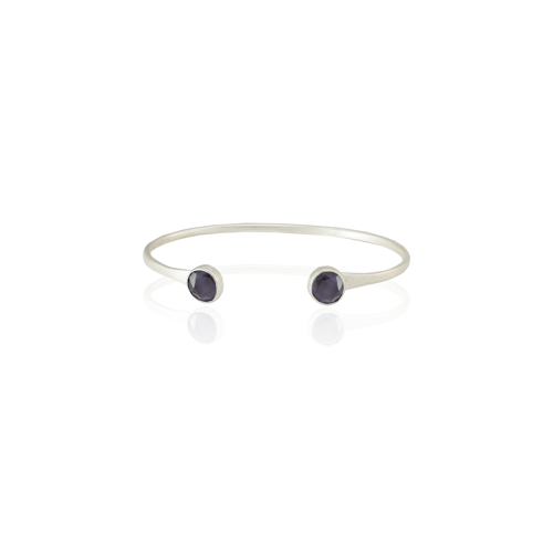 Kadir Jewellery 925 Ayar Gümüş Kaplama El İşçiliği Zirkon Taşlı Kadın Charm Bileklik