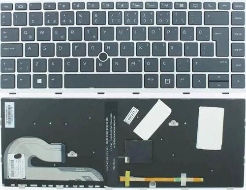 Hp EliteBook L14377-001 Uyumlu Notebook Klavyesi - Siyah - TR