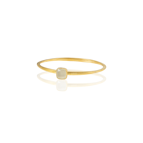 Kadir Jewellery Zirkon Taşlı Ayarlanabilir 22 Ayar Altın Kaplama Bilezik