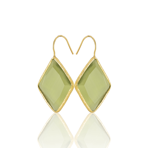Kadir Jewellery 22 Ayar Altın Kaplama Vintage Küpe -El İşçiliği Ve Hipoalerjenik Küpe