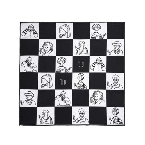 C066 Siyah & Beyaz Koruyucu Kumaş 50cm