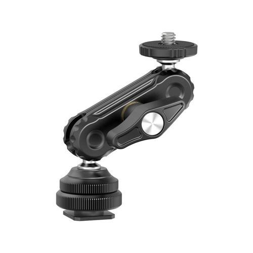 R098 Double Ball Head Magic Arm (1/4"-20 ve Cold Shoe)