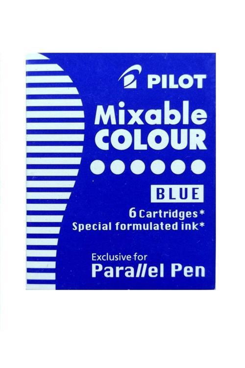 Pilot Parallel Pen Orjinal Kartuş Mavi (6 Adet)