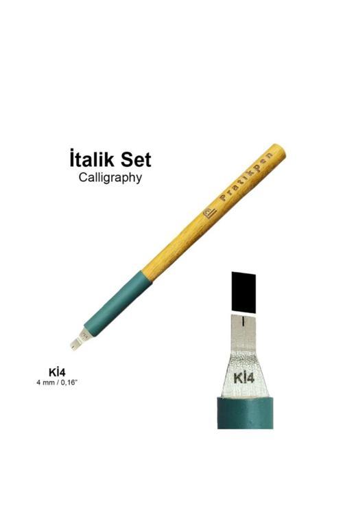 Pratikpen Italik Kalem 4Mm