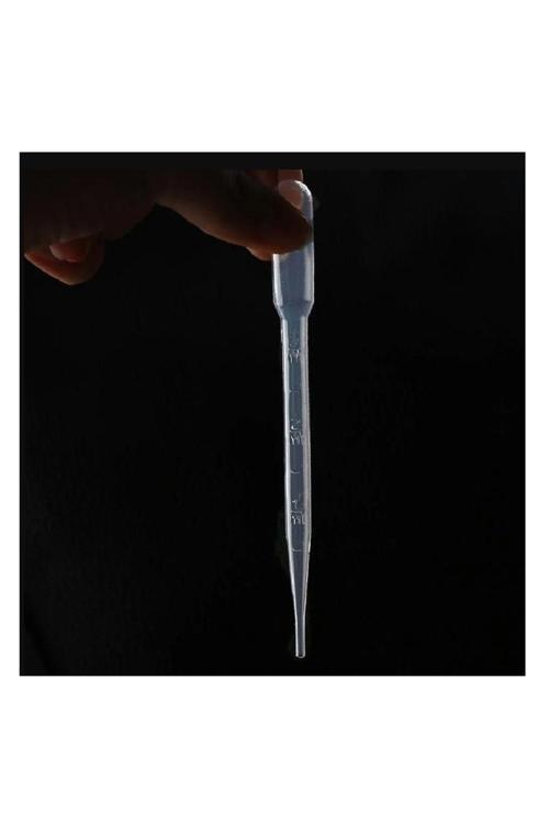 Damlalık Pastör Pipeti 3 Ml-Ölçülü Çizgili-2 Adet