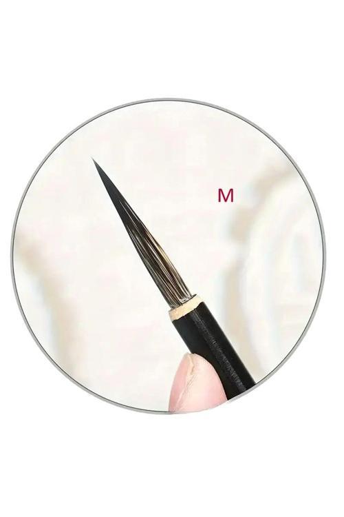 Tahrir Fırçası No:2-M Beden 2.5Cm Uç Uzunluğu-(Çini, Seramik, Tezhip, Minyatür, Boyama)