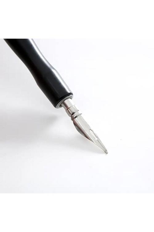 Tarama Sapı, Geçmeli Ergonomik Divit Tutucu, Hunt 102-Brause Horoz Tarama Ucu 513 Uygundur-1 Adet