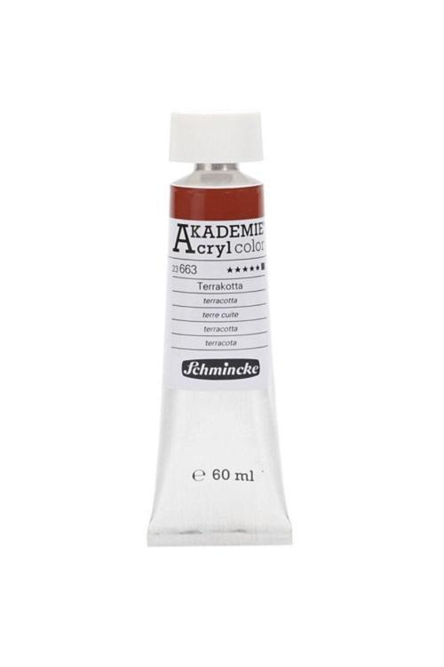Akademie Akrilik Boya 60Ml - 663 Terracotta