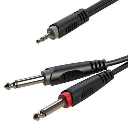 RX-K12603 3 METRE 3.5 MM STEREO  - ÇİFT MONO GİTAR HAZIR KABLO
