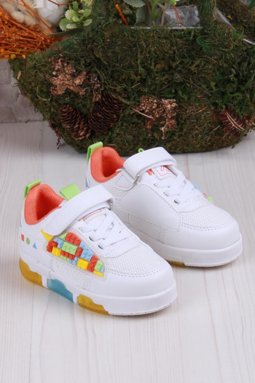 Cool Legos Rahat Hafif Sneaker Işıklı Erkek Çocuk Ayakkabı