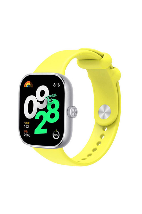 Xiaomi Redmi Watch 4 Nsm Krd-109 Silikon Kordon-Sarı