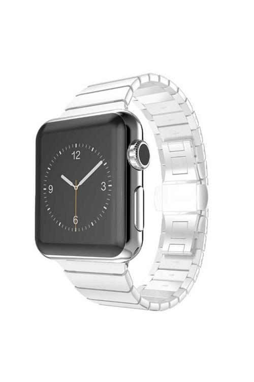 Watch 40Mm Uyumlu Krd-16 Seramik Zore Kordon-Beyaz