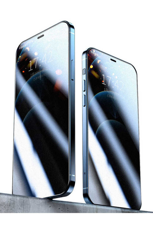 İphone 13 Mini Uyumlu Fit Hard Mat Privacy Cam Ekran Koruyucu