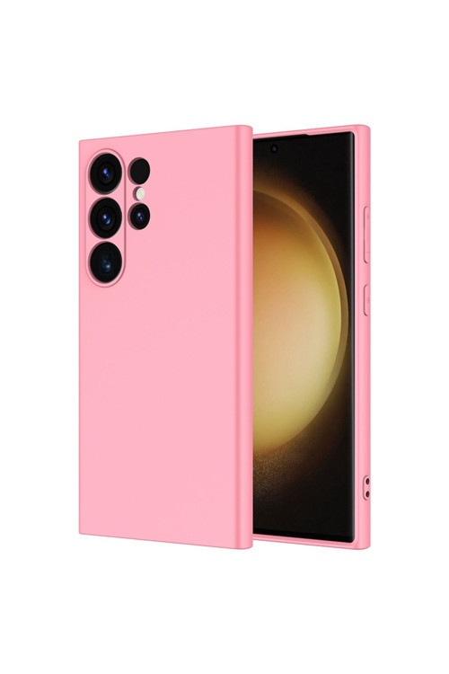 Galaxy S25 Ultra Uyumlu Kılıf Zore Mara Lansman Kapak-Pembe