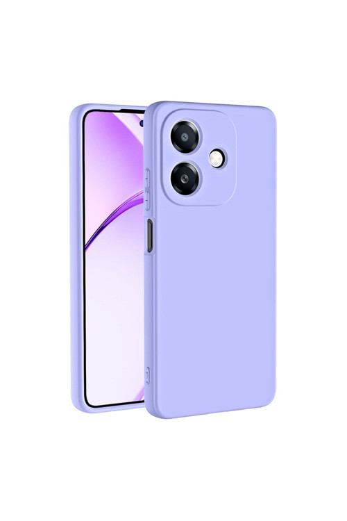Oppo A3 Uyumlu Kılıf Zore Mara Lansman Kapak-Lila