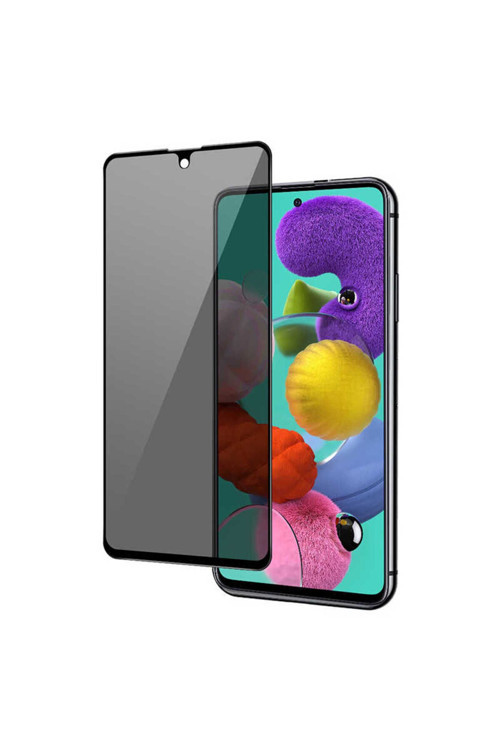 Galaxy A52 Uyumlu Zore New 5D Privacy Temperli Ekran Koruyucu