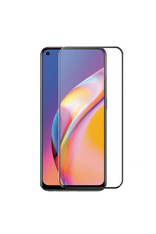 Oppo A76 Uyumlu Davin 5D Cam Zore Ekran Koruyucu