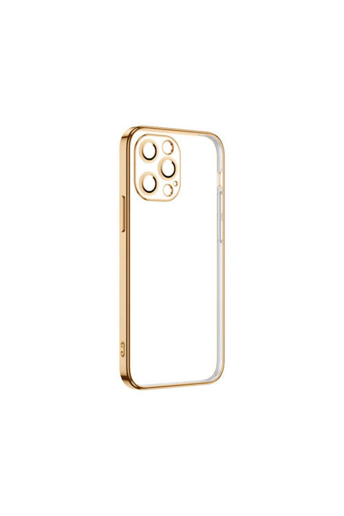 İphone 12 Pro Uyumlu Zore Krep Kılıf-Gold