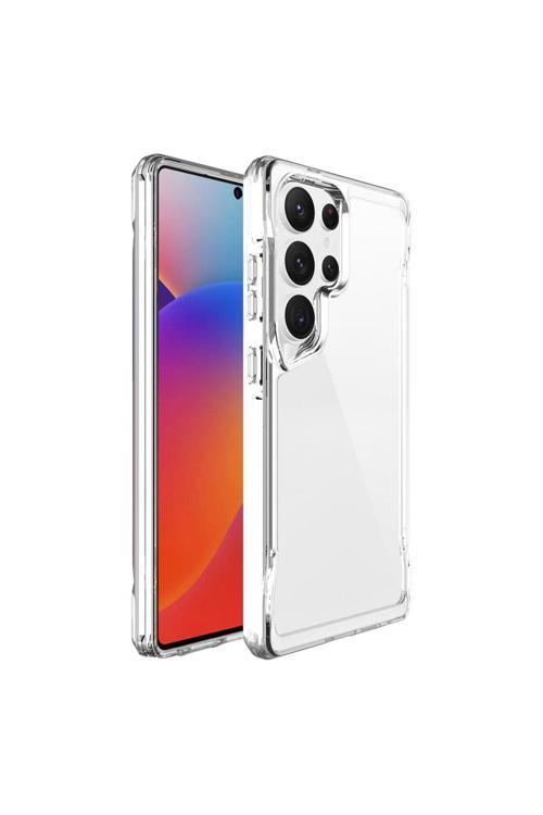 Galaxy S25 Ultra Kılıf Zore T-Max Kapak - Şeffaf