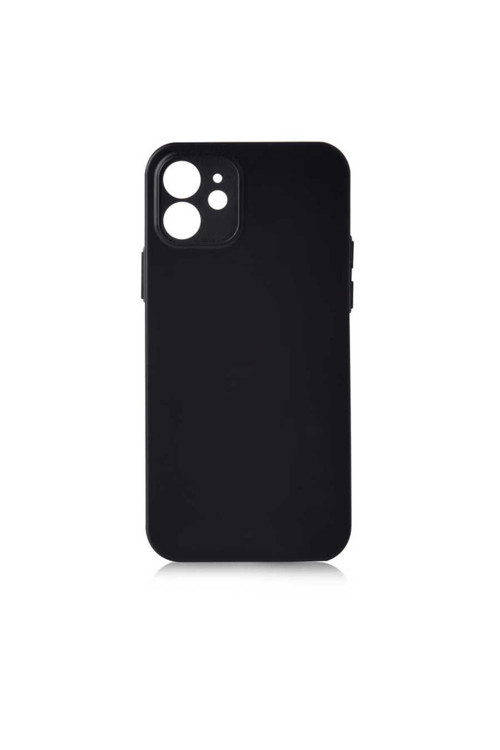 İphone 12 Mini Uyumlu Slims Kılıf-Siyah
