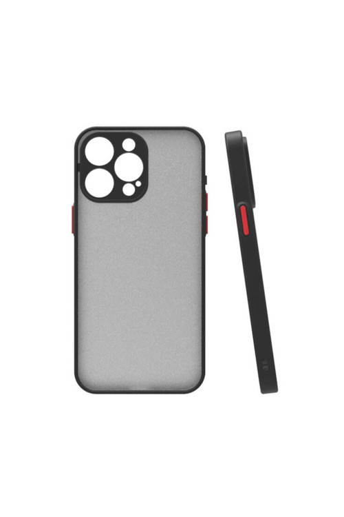 İphone 15 Pro Uyumlu Zore Hux Kılıf-Siyah