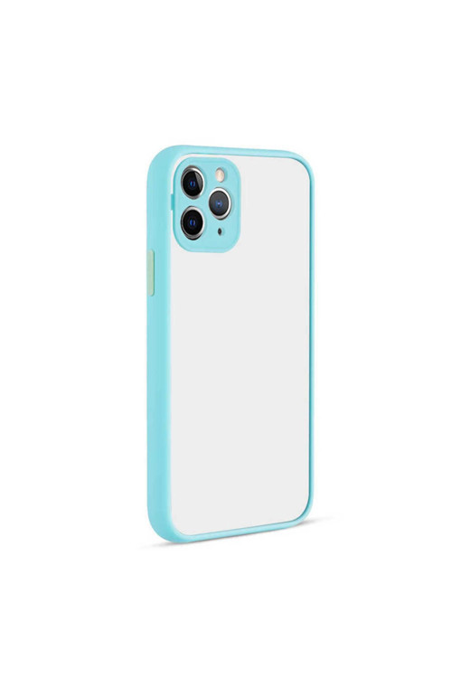 İphone 12 Pro Uyumlu Zore Hux Kılıf-Turkuaz