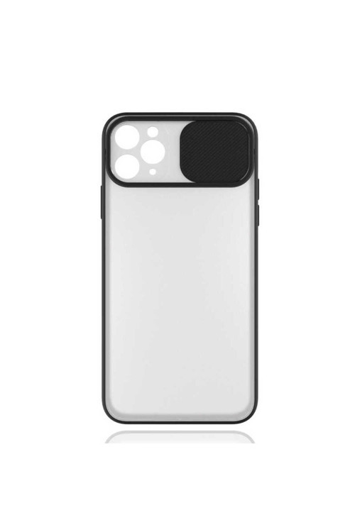 İphone 11 Pro Max Uyumlu Zore Lnsm-İ Kılıf-Siyah