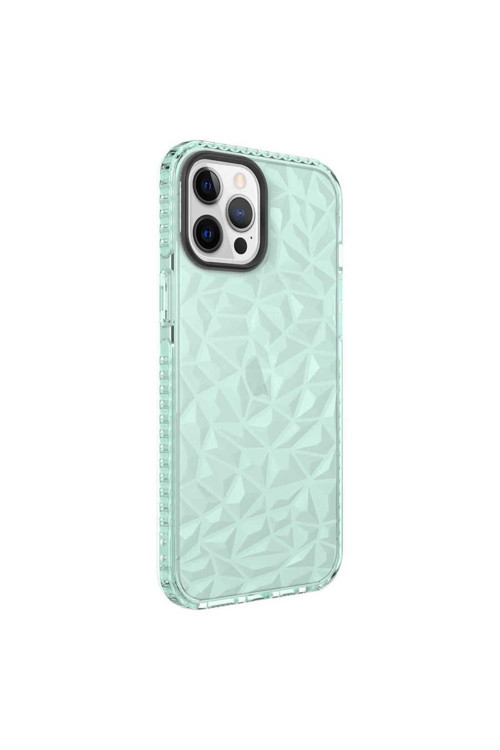 İphone 12 Pro Max Uyumlu Zore Buzz Kılıf-Yeşil