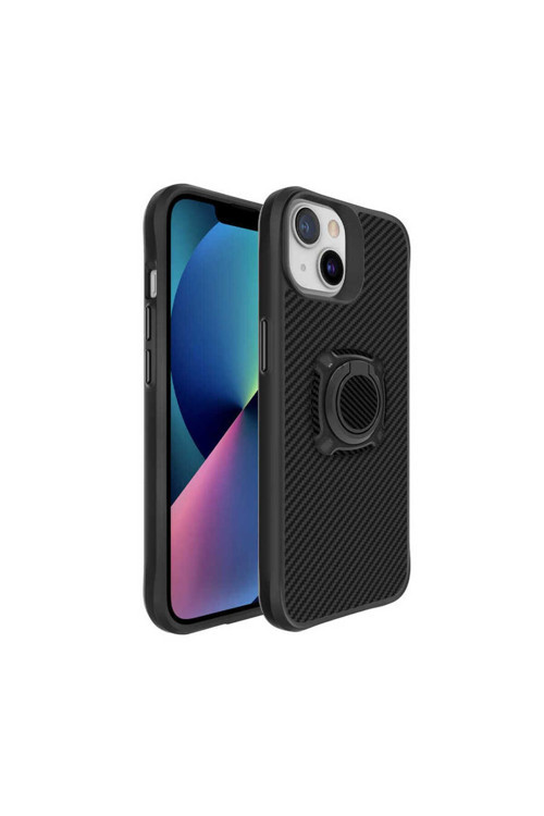 İphone 13 Uyumlu Zore Timo Kılıf-Siyah