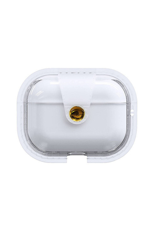 Air Pods Pro 2 Zore Airbag 33 Darbelere Karşı Dayanıklı Magnetik Kılıf-Şeffaf