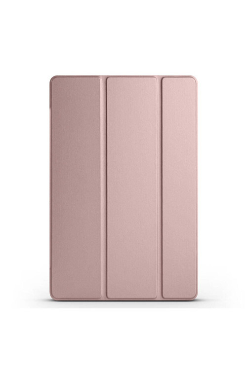 Galaxy Tab A9 Plus Zore Smart Cover Standlı 1-1 Kılıf-Rose Gold