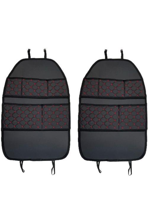 Citroen C4 Picasso 2016 Sonrası Oto Koltuk Arkası Organizer Suni Deri 2 Adet 017