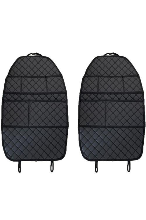 Skoda Fabia Stw 2000 - 2009 Arası Oto Koltuk Arkası Organizer Suni Deri 2 Adet 019