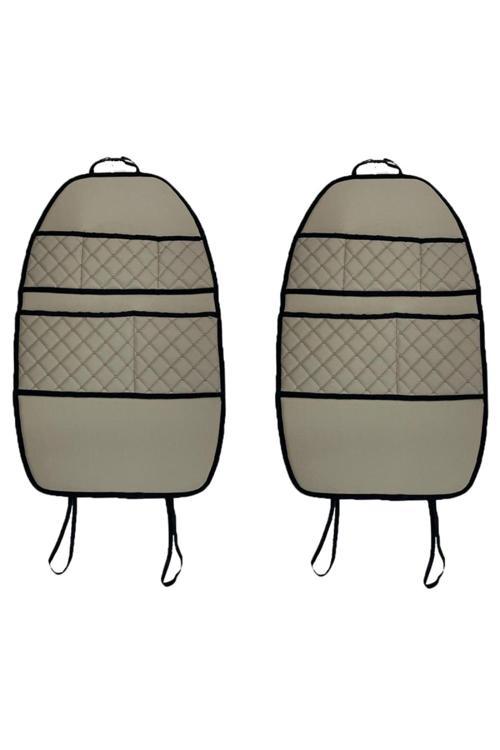 Accent Blue 2011-2019 Arası Oto Koltuk Arkası Organizer Suni Deri 2 Adet 011