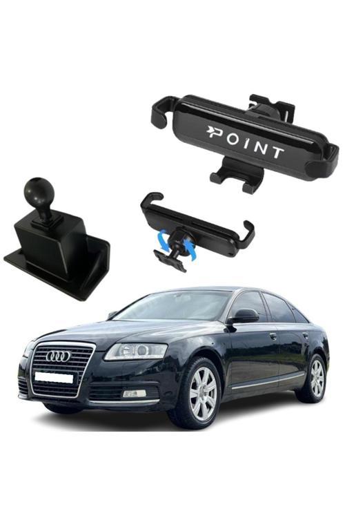 Audi A6 Araca Özel Cep Telefon Tutacağı Robotik Oynar Başlıklı 2005 - 2011 Arası Profesyonel Ürün
