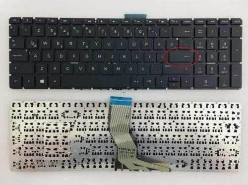 Hp 15-ab, 15-ak, 15-au (küçük enter) Notebook Klavye Tuş Takımı