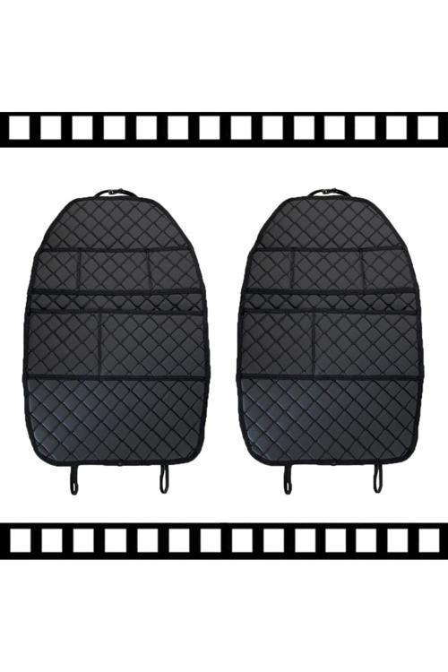 Vw Passat 3B 1996-2005 Arası Oto Koltuk Arkası Organizer Suni Deri 2 Adet 019