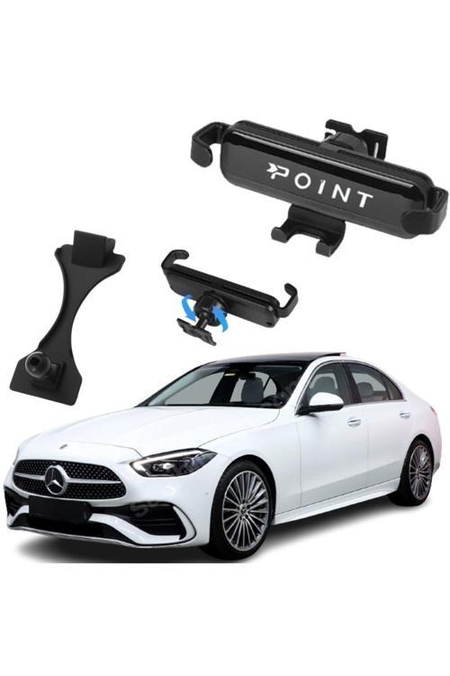Mercedes C Seri Araçlara Özel Cep Telefon Tutacağı Robotik Oynar Başlık 2019-2021 Arası Profesyonel