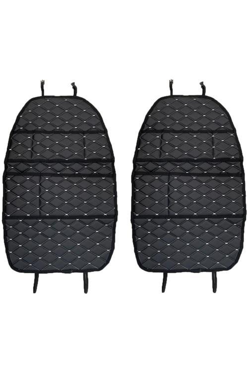 Mitsubishi Eclipse Cross 2017 Sonrası Oto Koltuk Arkası Organizer Suni Deri 2 Adet