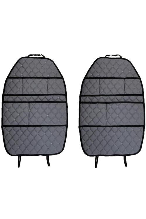 Dacia Duster 2010-2017 Arası Oto Koltuk Arkası Organizer Suni Deri 2 Adet 015