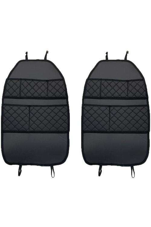 Megane 2 Hb 2004-2010 Arası Oto Koltuk Arkası Organizer Suni Deri 2 Adet 020